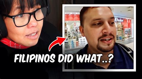 When can a foreigner express an honest opinion to Filipinos.